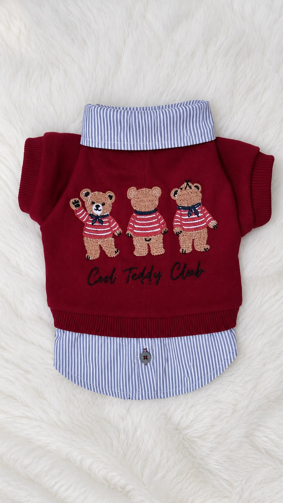 Bordo Teddy Sweatshirt