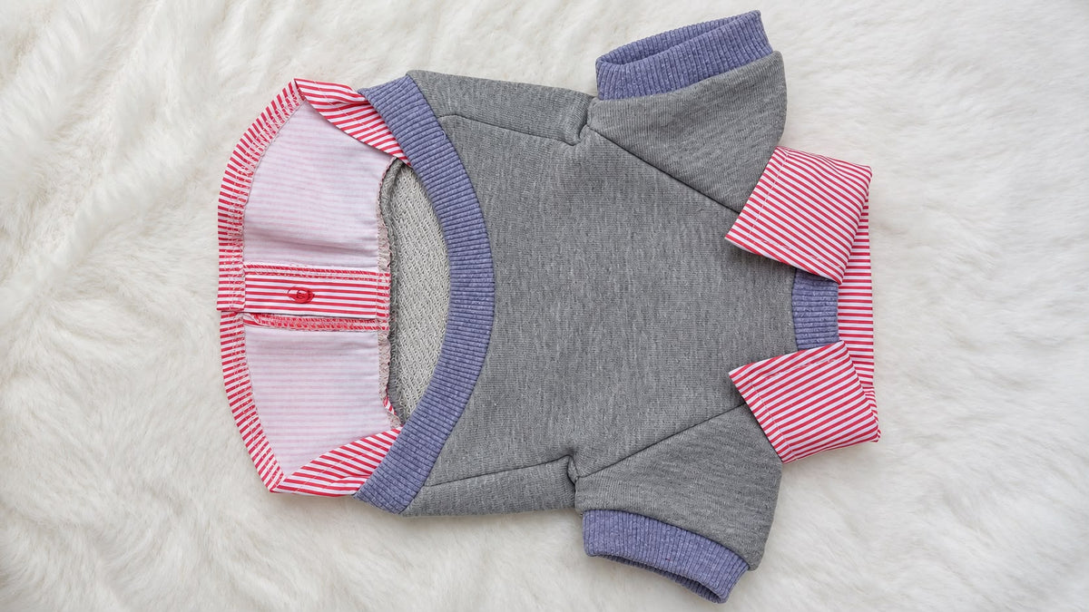 Gri Teddy Sweatshirt