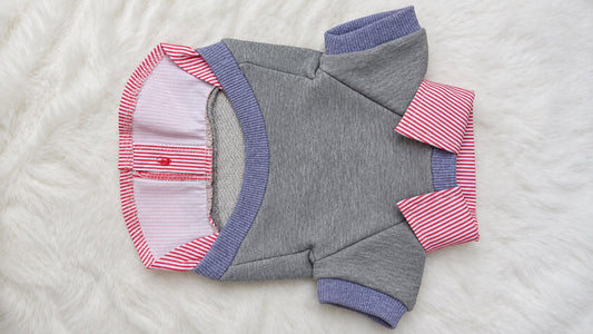 Gri Teddy Sweatshirt