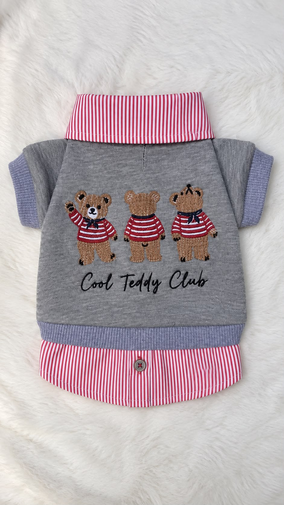 Gri Teddy Sweatshirt